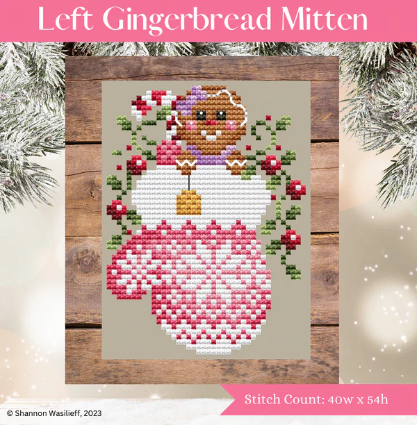 (image for) Left Gingerbread Mitten